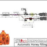 Automatisk honningfyllingslinje